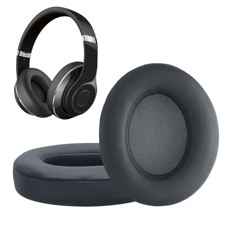 kwmobile 2x Ohr Polster für Beats Studio 2 / 3 Wireless Ohrpolster - Ersatz Ohrpolster - Kopfhörer Ersatzteile - Kopfhörer Ersatzpolster für Over Ear Headphones Stone Dust  
