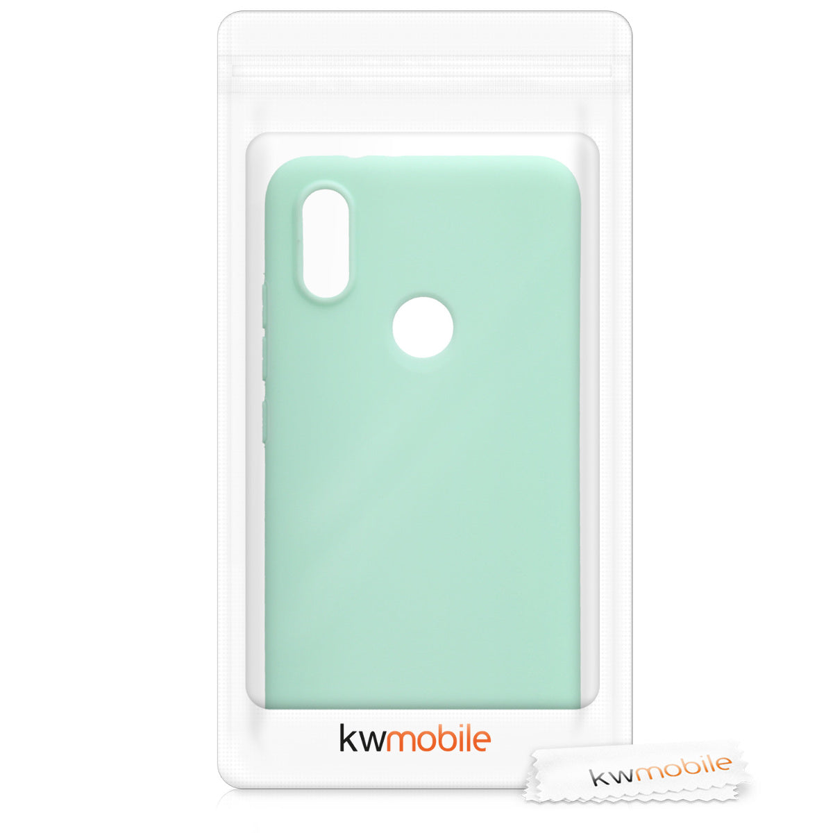 kwmobile Phone Case for Xiaomi Mi 6X / Mi A2 Case - Wireless Charging - Protective Cover