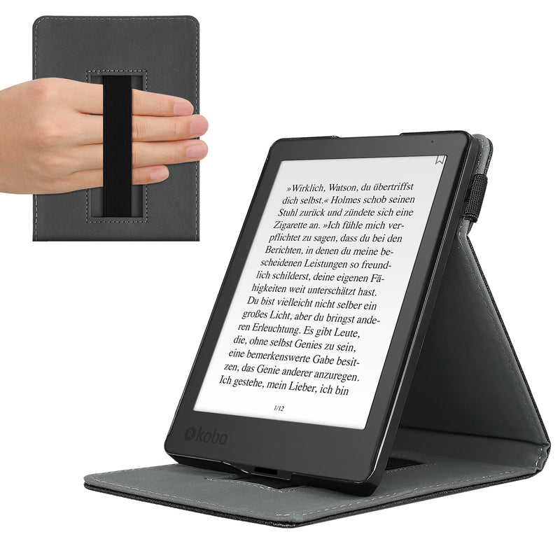 Kobo Aura Edition 2 eReader Case with Strap and Stand