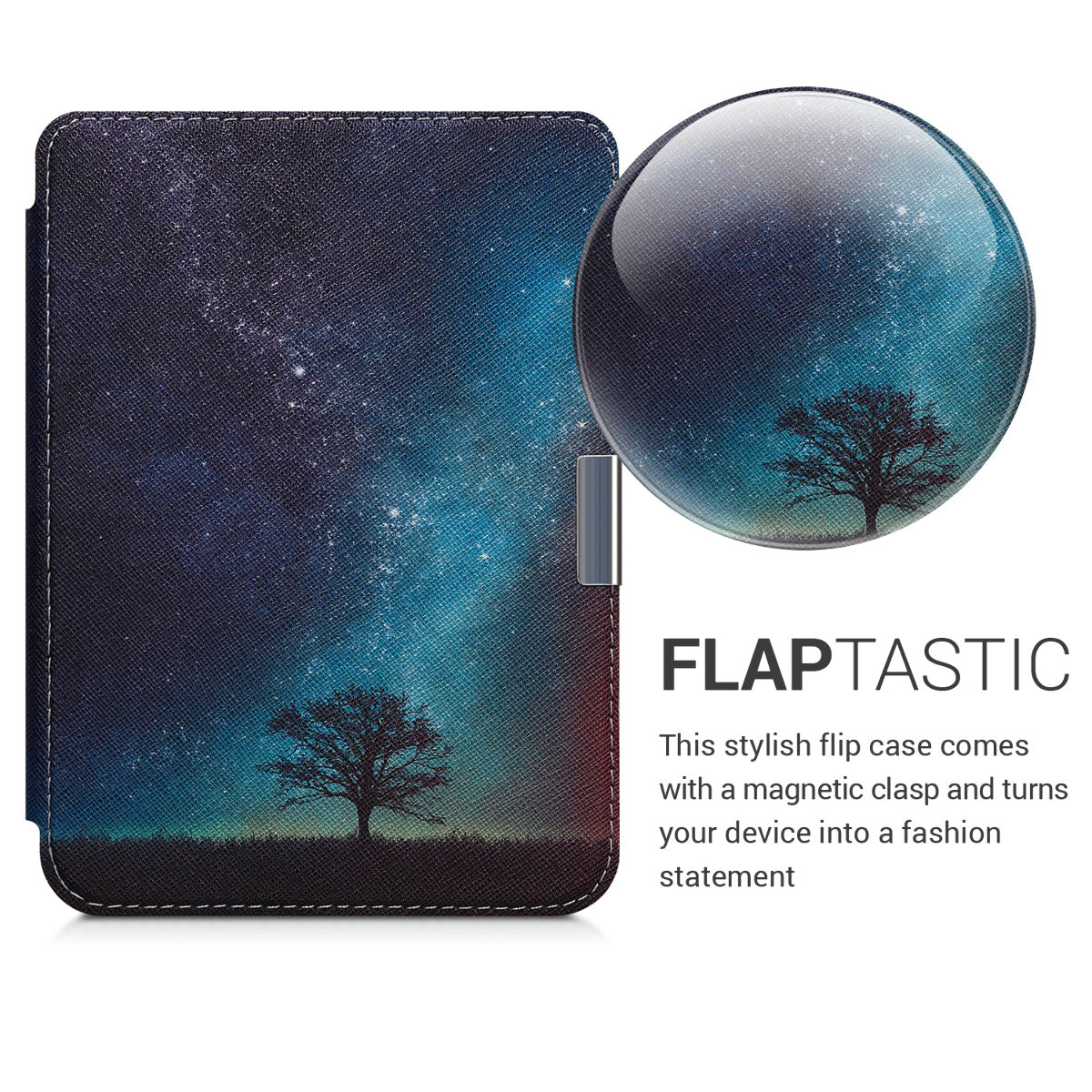 Kobo Clara HD with Auto Sleep eReader Flip Case