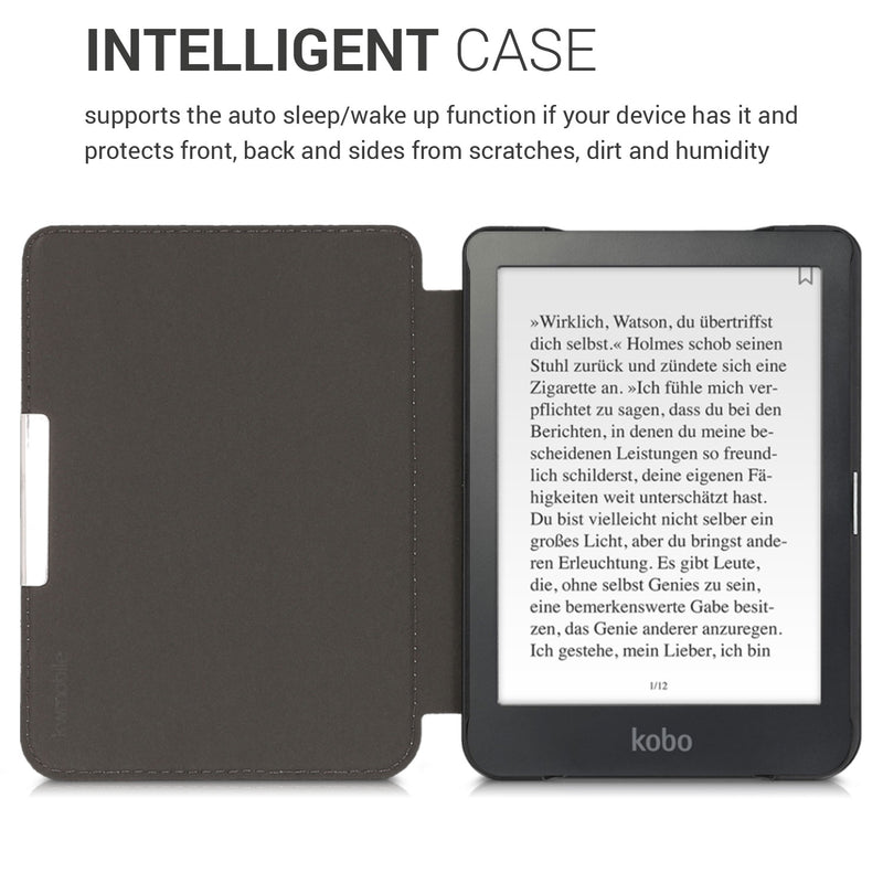 Kobo Clara HD with Auto Sleep eReader Flip Case