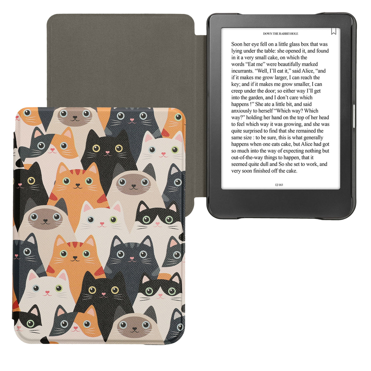Kobo Clara HD with Auto Sleep eReader Flip Case
