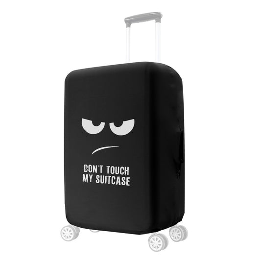 kwmobile Suitcase Cover - Elastic Suitcase Protector with Zipper - Travel Luggage Cover Case
