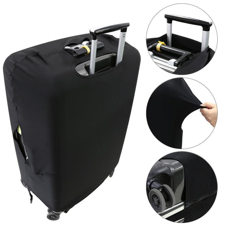 Elastic Suitcase Cover with Zipper Size L