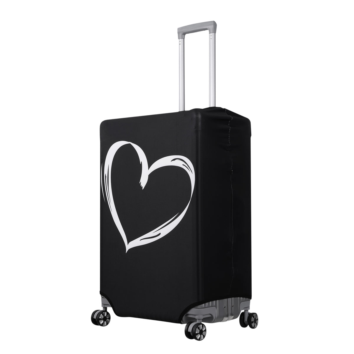 Elastic Suitcase Cover with Zipper Size L
