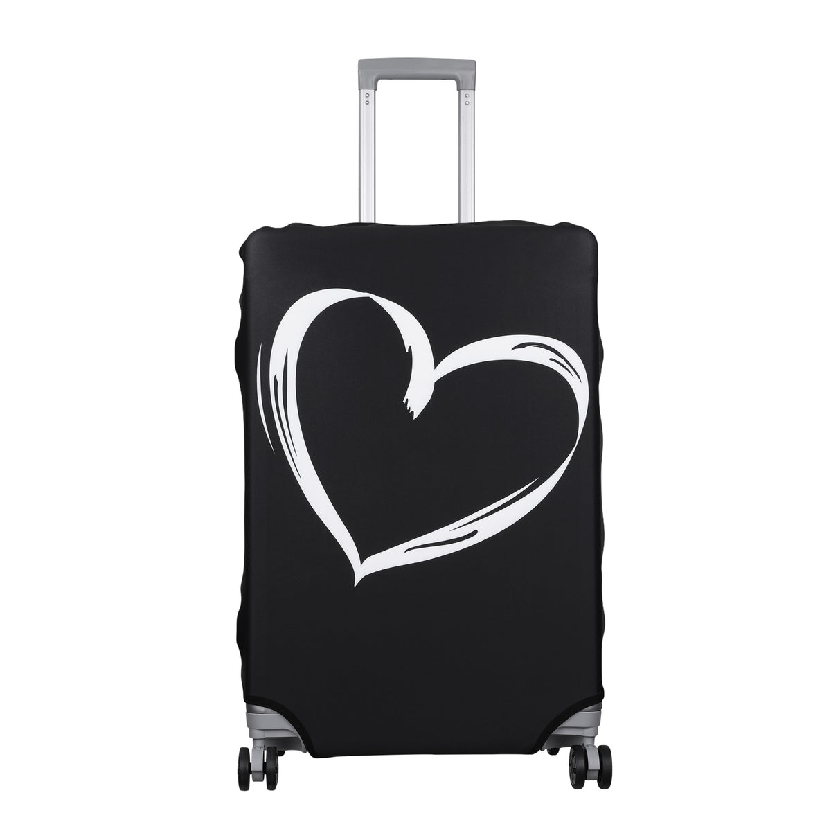 Elastic Suitcase Cover with Zipper Size L