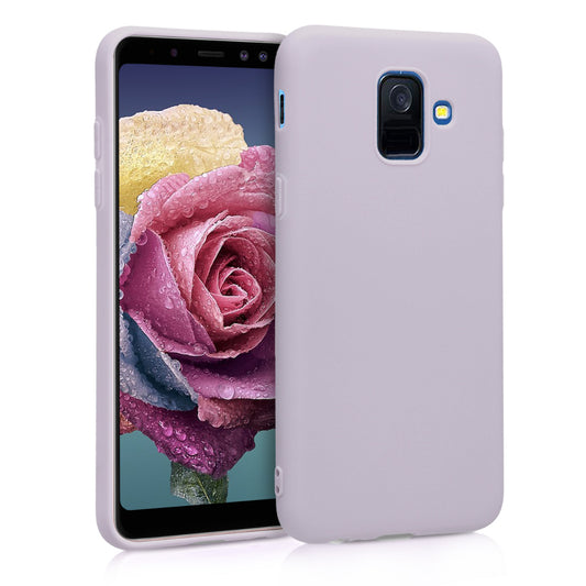 kwmobile Phone Case for Samsung Galaxy A6 (2018) - Wireless Charging - Protective Cover