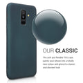 kwmobile Phone Case for Samsung Galaxy A6+/A6 Plus (2018) Case - Metallic Shimmering Silicone Case - Protective Cover