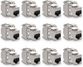 6x CAT 6A Keystone Module Shielded