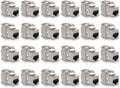 6x CAT 6A Keystone Module Shielded