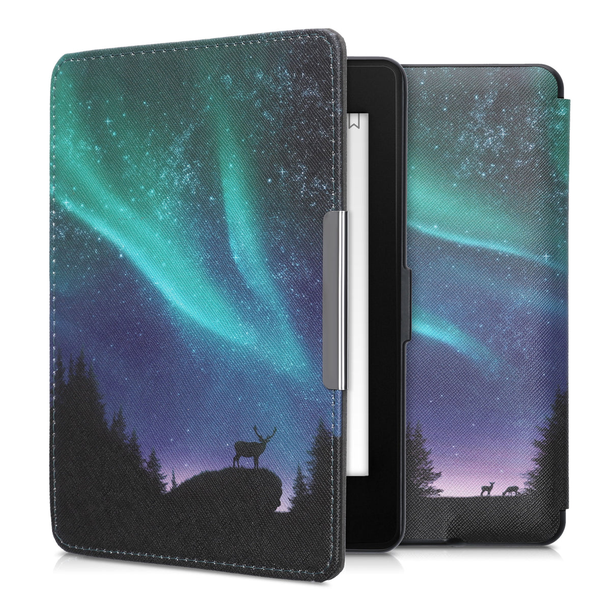 Amazon Kindle Paperwhite with Auto Sleep eReader Flip Case Moon and Stars