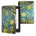 kwmobile Protective Case for Amazon Kindle Paperwhite Case - eReader Flip Case with Auto Sleep Function - Moon Black