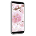 kwmobile Case Compatible with Samsung Galaxy A8 (2018) - Transparent Silicone Cover