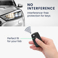Peugeot Citroen 2-Button Flip Silicone Car Key Cover Patterned