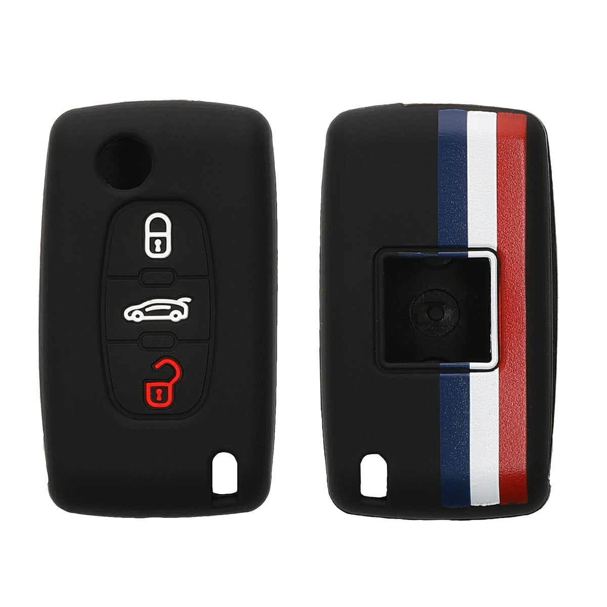 Silicone Cover compatible with Peugeot Citroen Car Key