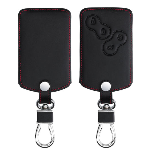 kwmobile Car Key Card Cover compatible with Renault 4-Button Car Key Card (Keyless Go Only)