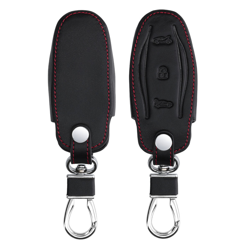 Tesla Model S Faux Leather Car Key Cover