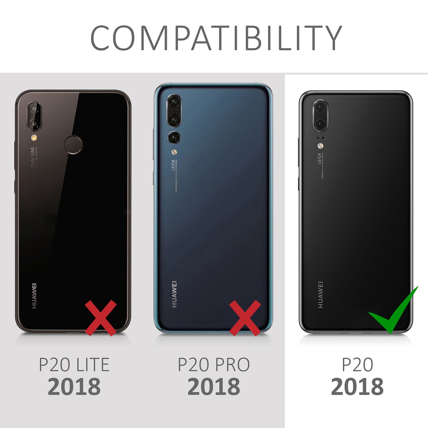 Huawei P20 Silicone Phone Case