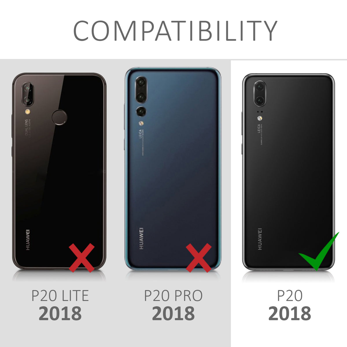 Huawei P20 Silicone Phone Case