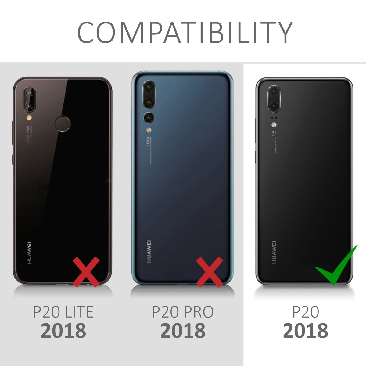 Huawei P20 Silicone Phone Case