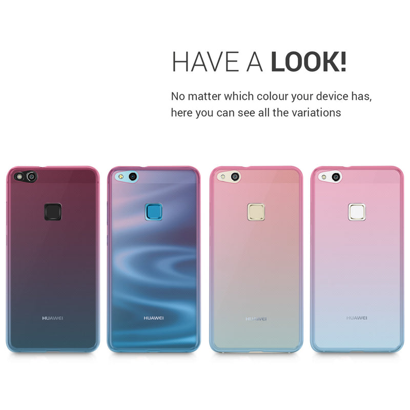 kwmobile Case Compatible with Huawei P10 Lite - Phone Cover - Transparent
