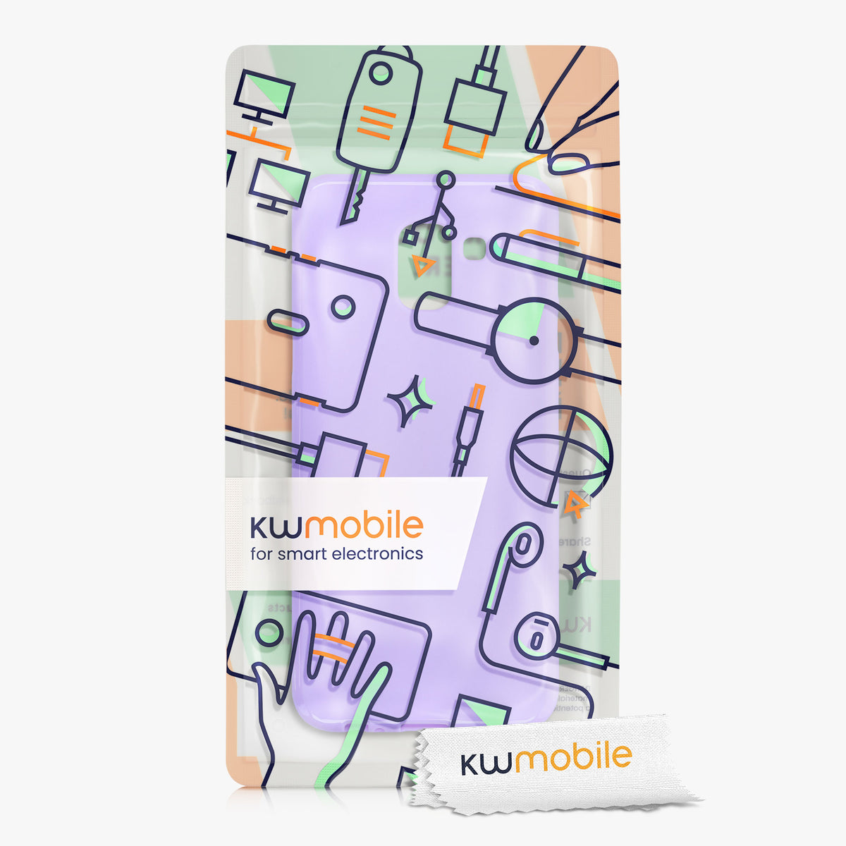 kwmobile Phone Case for Samsung Galaxy J6 Protective Cover