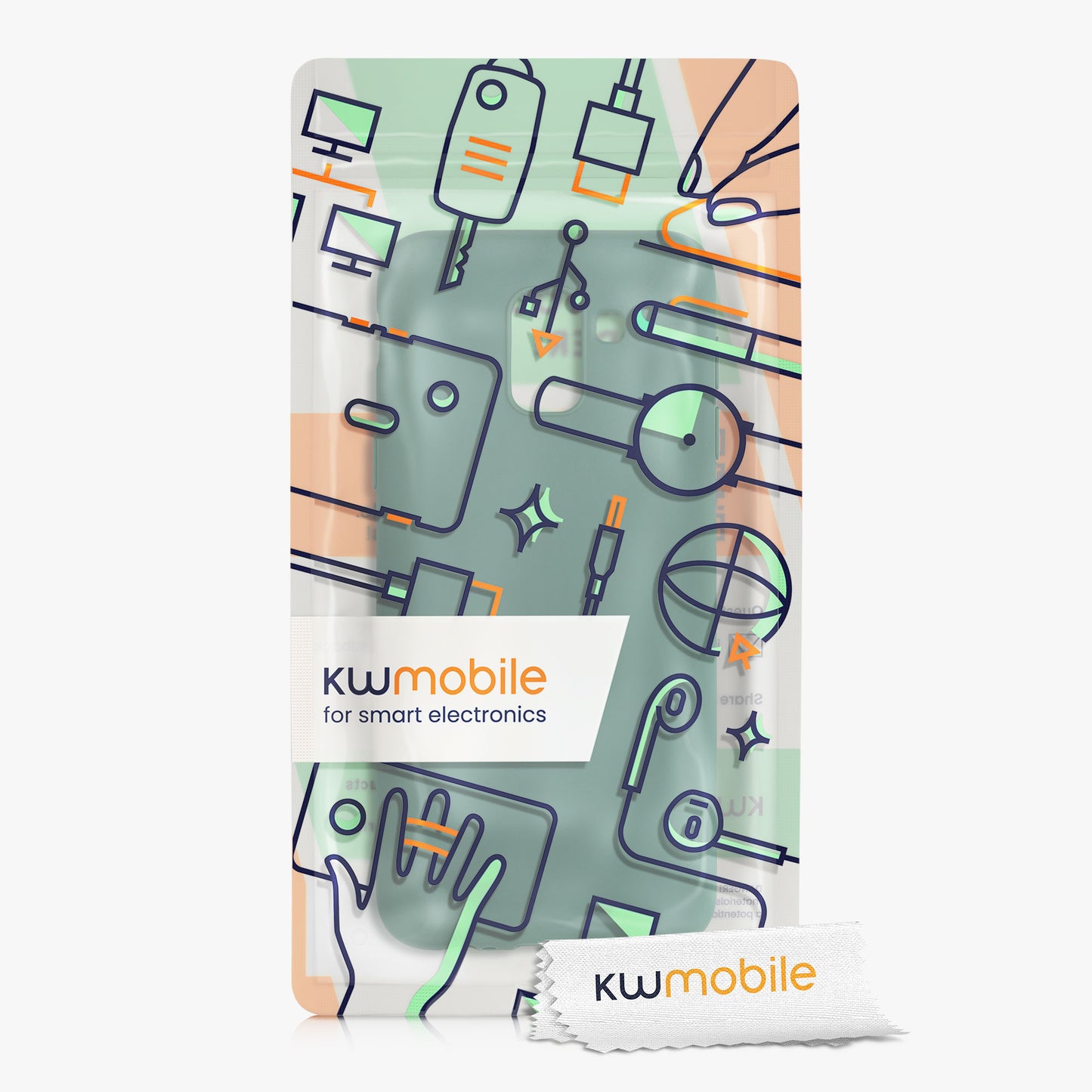 kwmobile Phone Case for Samsung Galaxy J6 Protective Cover