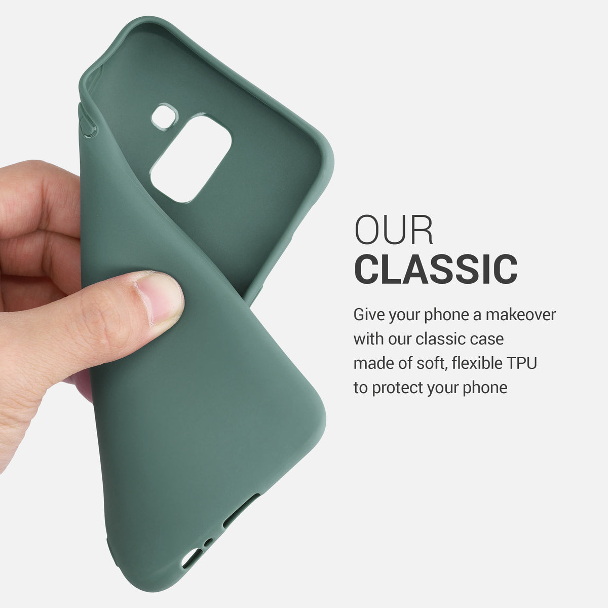 kwmobile Phone Case for Samsung Galaxy J6 Protective Cover