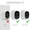kwmobile Case Compatible with Arlo Pro / Pro 2 Smart Security Camera Cover Protective Case Camera