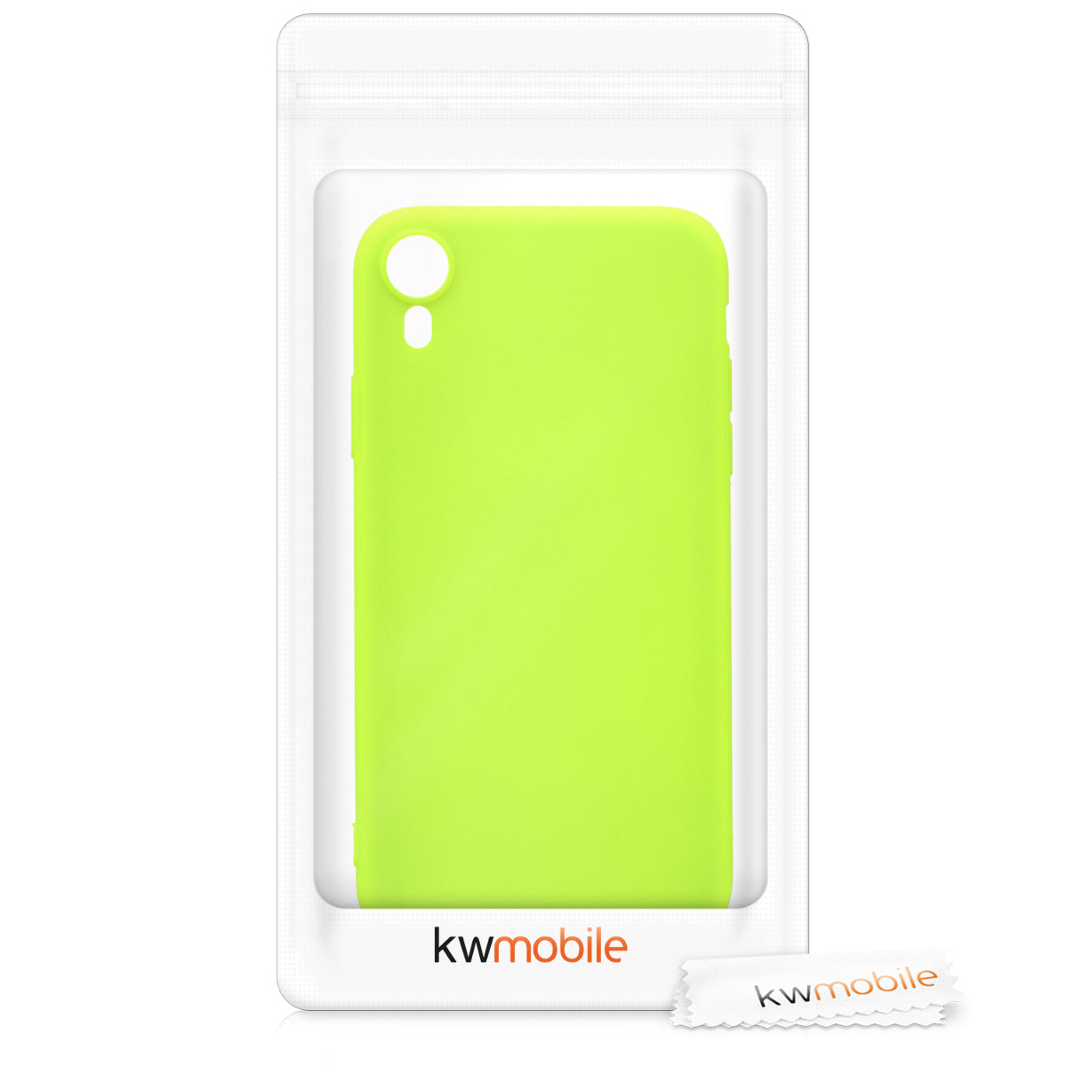 kwmobile Phone Case for Apple iPhone XR Case - Wireless Charging - Protective Cover