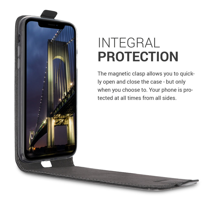 kwmobile Protective Case Compatible with Apple iPhone XR - Flip Cover