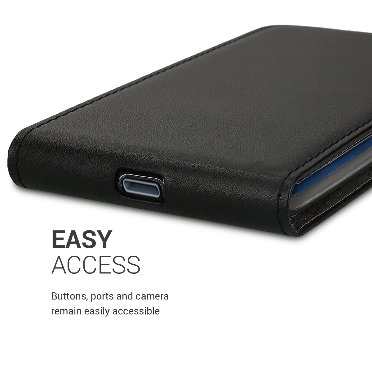 kwmobile Protective Case Compatible with Apple iPhone XR - Flip Cover