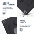 kwmobile Protective Case Compatible with Huawei MediaPad M5 Lite 10 - 360° Tablet Cover Case