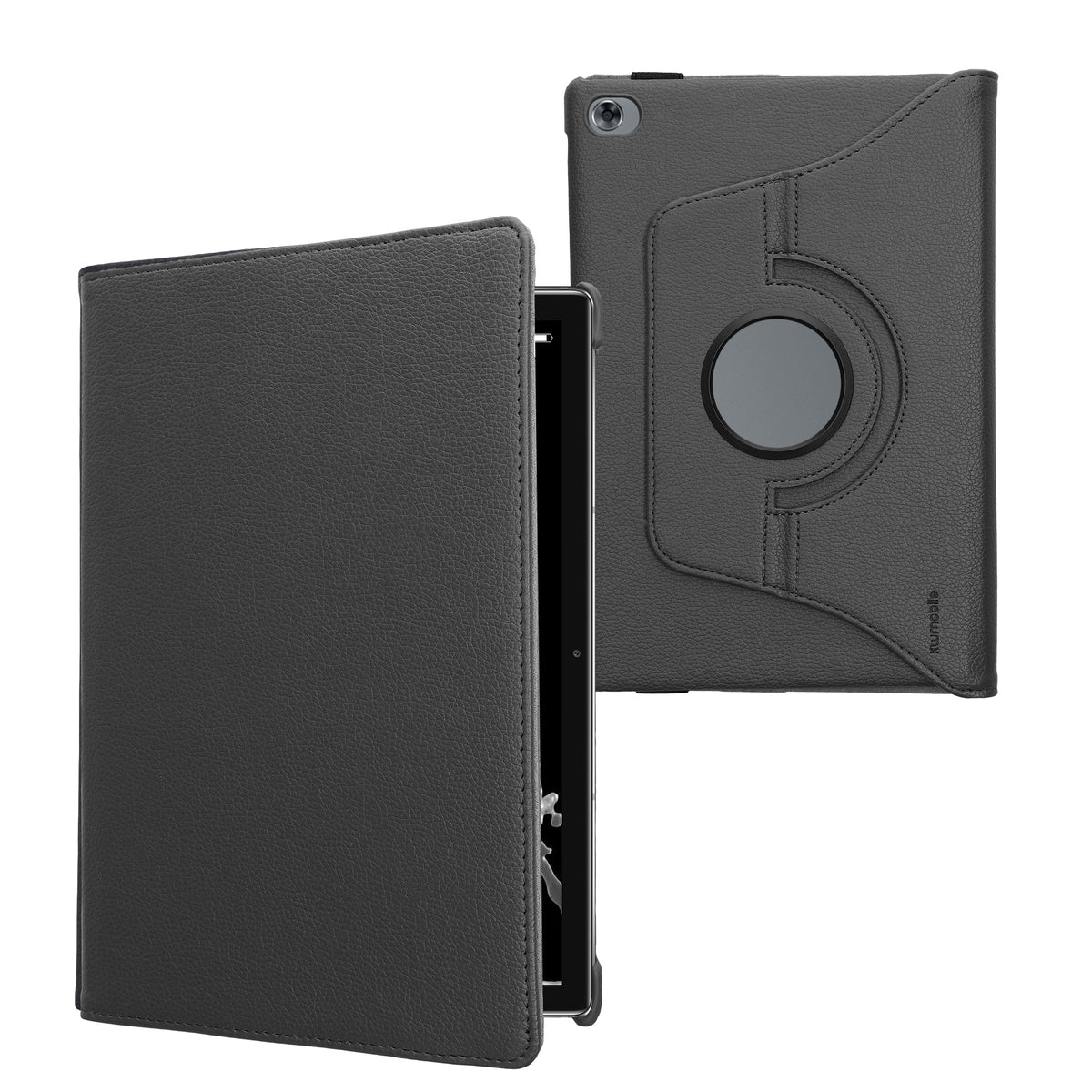 kwmobile Protective Case Compatible with Huawei MediaPad M5 Lite 10 - 360° Tablet Cover Case