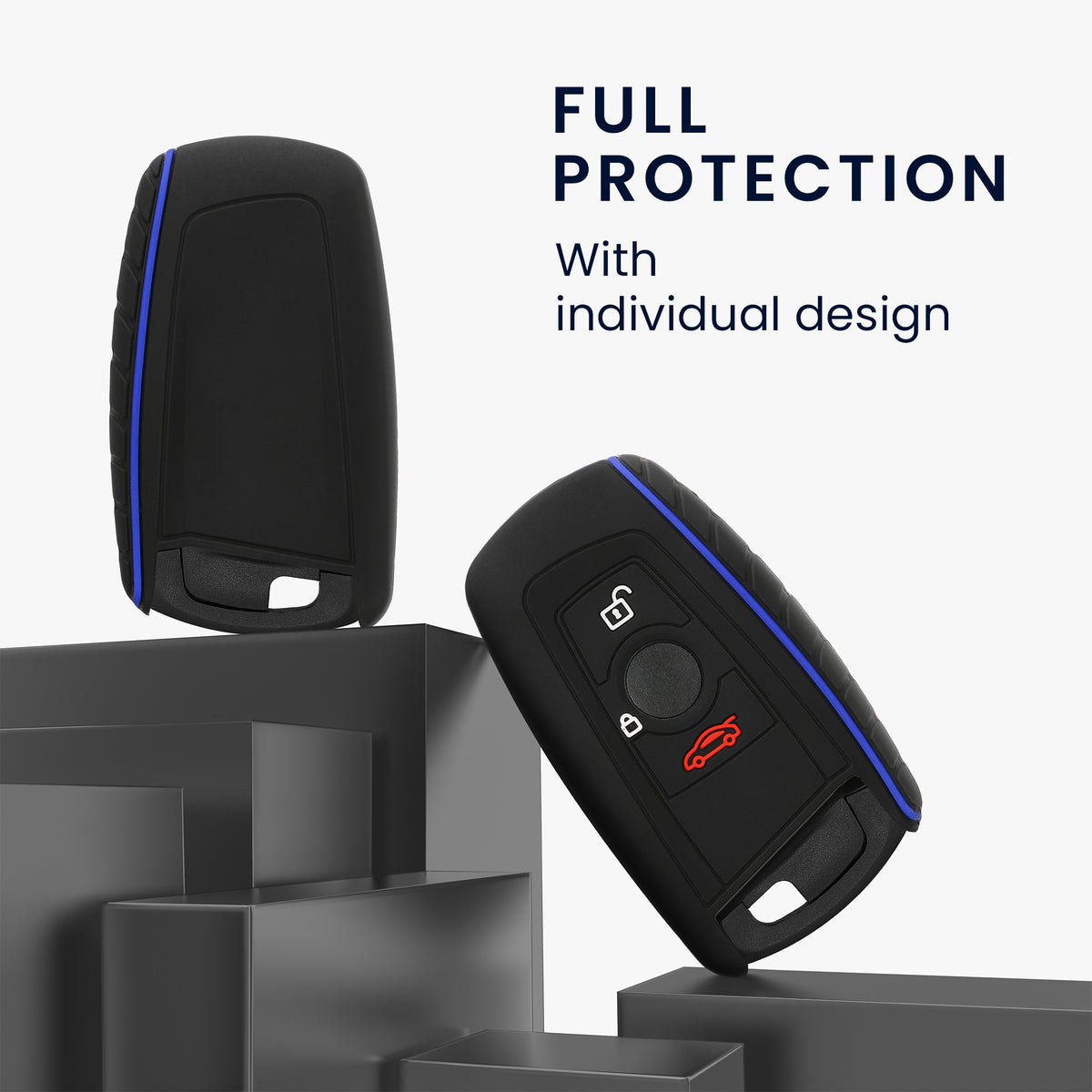 BMW 3-Button Remote (Keyless Go only) Car Key Cover