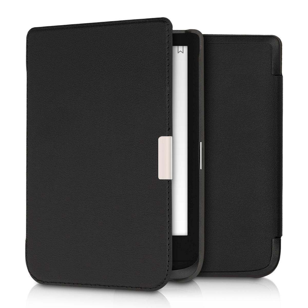 Faux Leather Case compatible with Pocketbook Touch Lux 4/5/Touch HD 3/Color (2020)/ Vivlio Lux 5