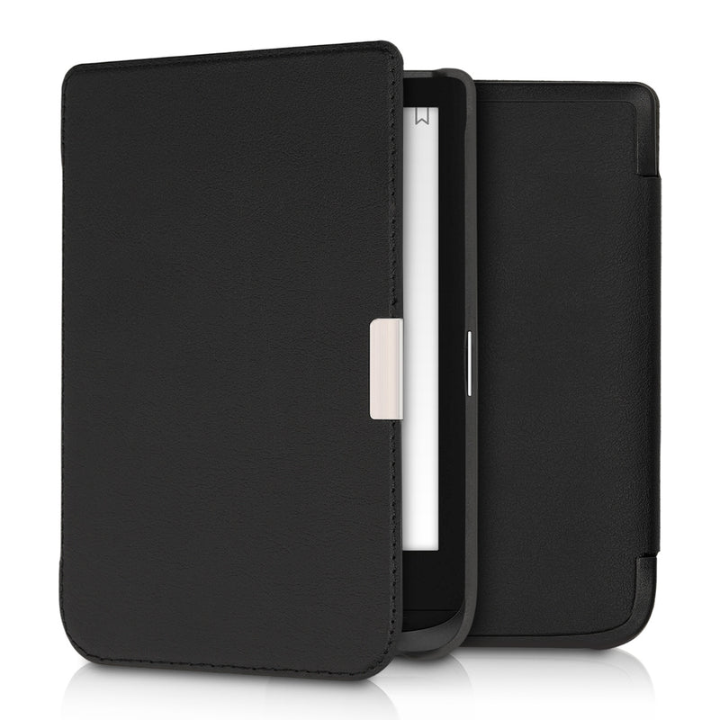 Faux Leather Case compatible with Pocketbook Touch Lux 4/5/Touch HD 3/Color (2020)/ Vivlio Lux 5