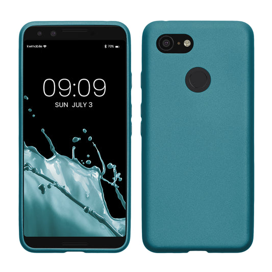 kwmobile Phone Case for Google Pixel 3 Case - Silicone Case - Protective Cover