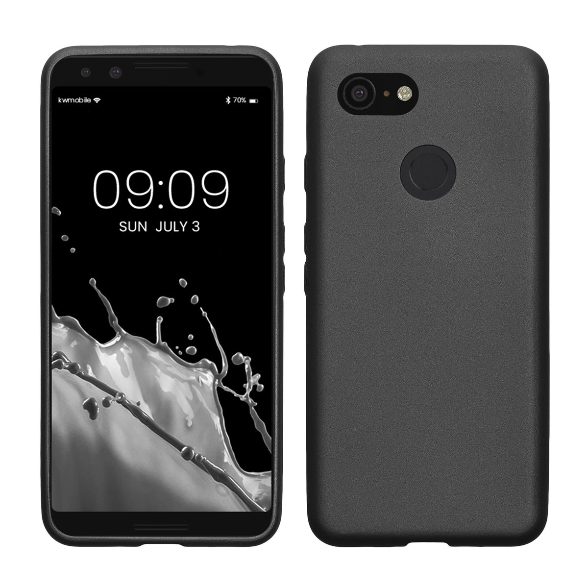 kwmobile Phone Case for Google Pixel 3 Case - Silicone Case - Protective Cover