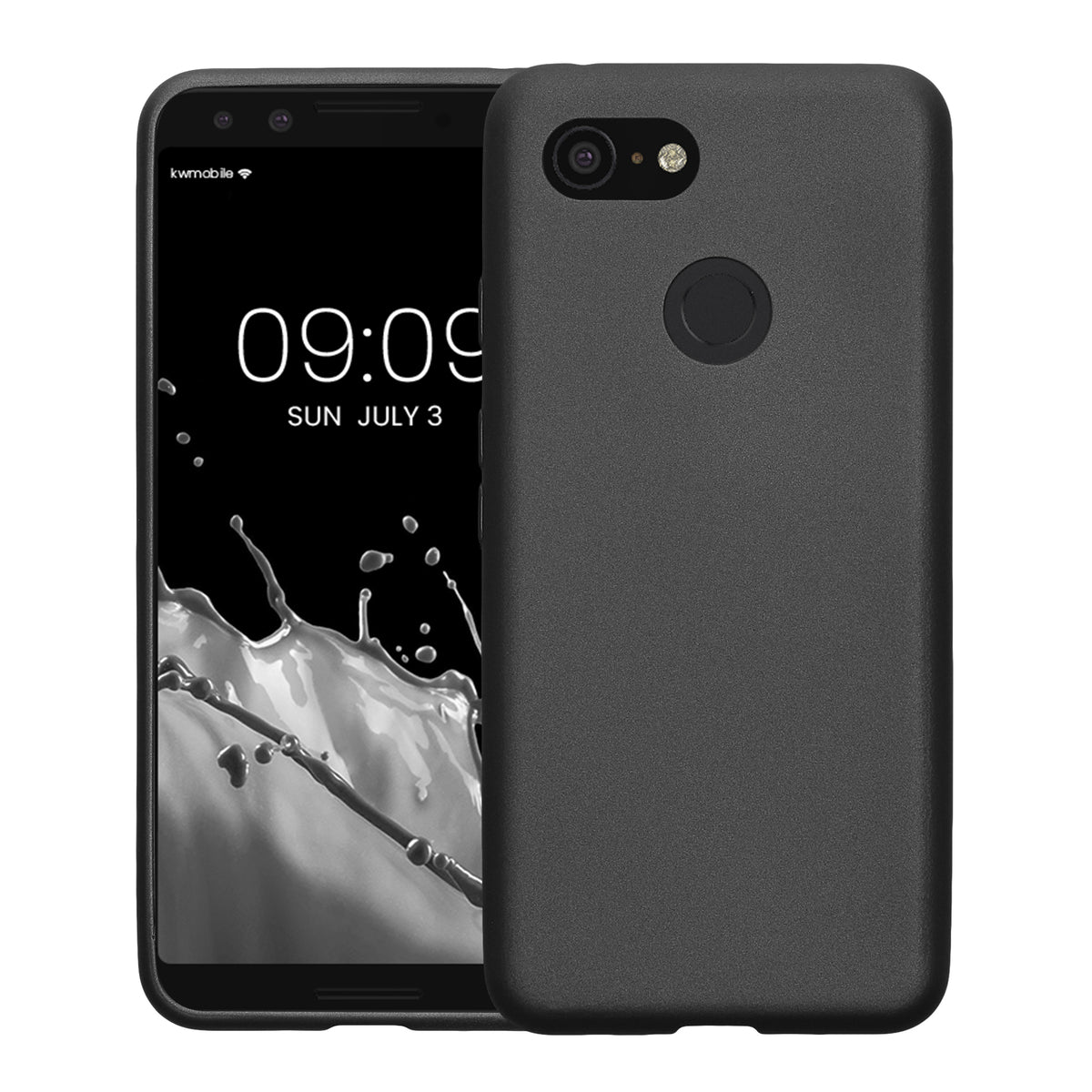 kwmobile Phone Case for Google Pixel 3 Case - Silicone Case - Protective Cover
