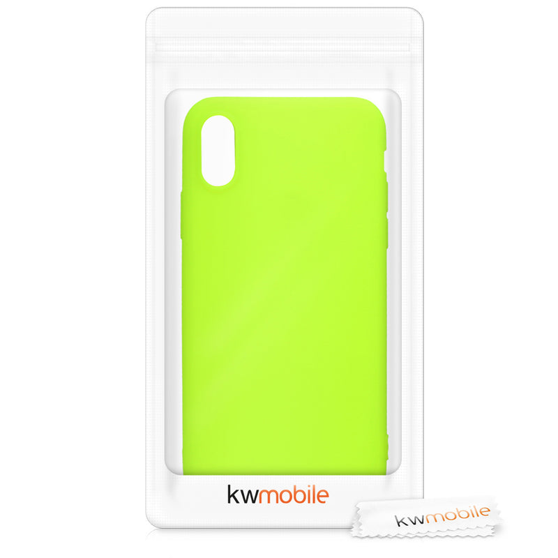 kwmobile Phone Case for Apple iPhone XS - Wireless Charging - Protective Cover