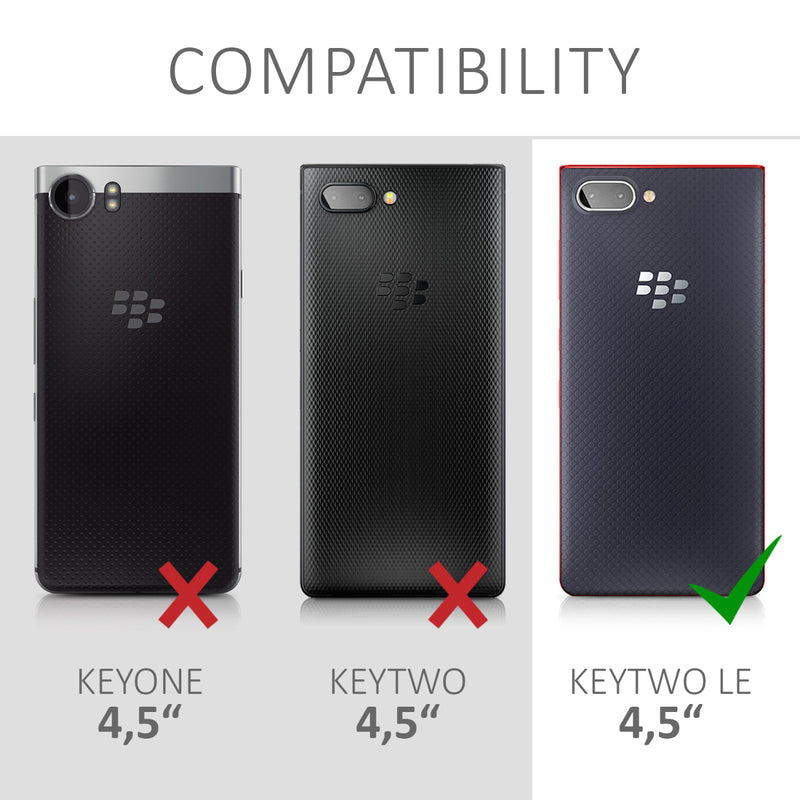 kwmobile Phone Case for Blackberry KEYtwo LE (Key2 LE) Case - Wireless Charging - Protective Cover