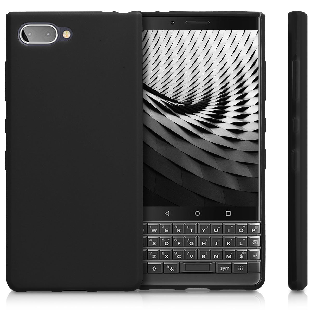kwmobile Phone Case for Blackberry KEYtwo LE (Key2 LE) Case - Wireless Charging - Protective Cover