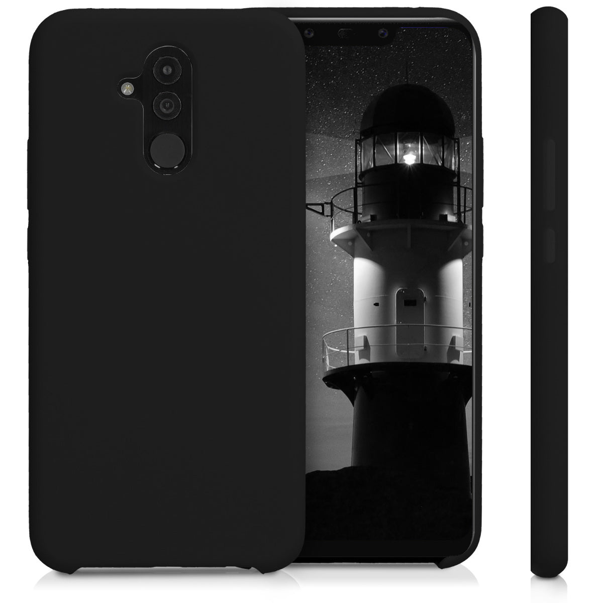 kwmobile Phone Case for Huawei Mate 20 Lite Cover - Silicone Case - Wireless Charging - Protective Cover
