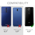 kwmobile Phone Case for Huawei Mate 20 Lite Cover - Silicone Case - Wireless Charging - Protective Cover