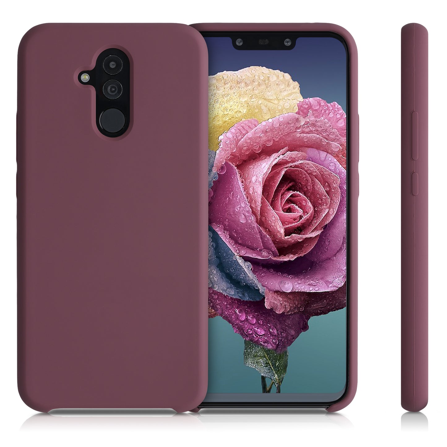 kwmobile Phone Case for Huawei Mate 20 Lite Cover - Silicone Case - Wireless Charging - Protective Cover