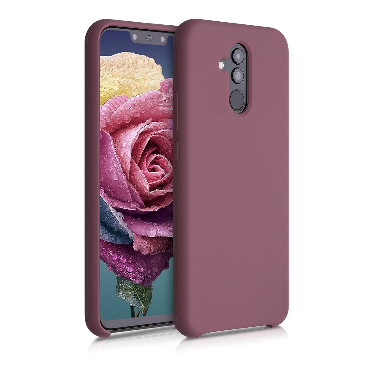 kwmobile Phone Case for Huawei Mate 20 Lite Cover - Silicone Case - Wireless Charging - Protective Cover
