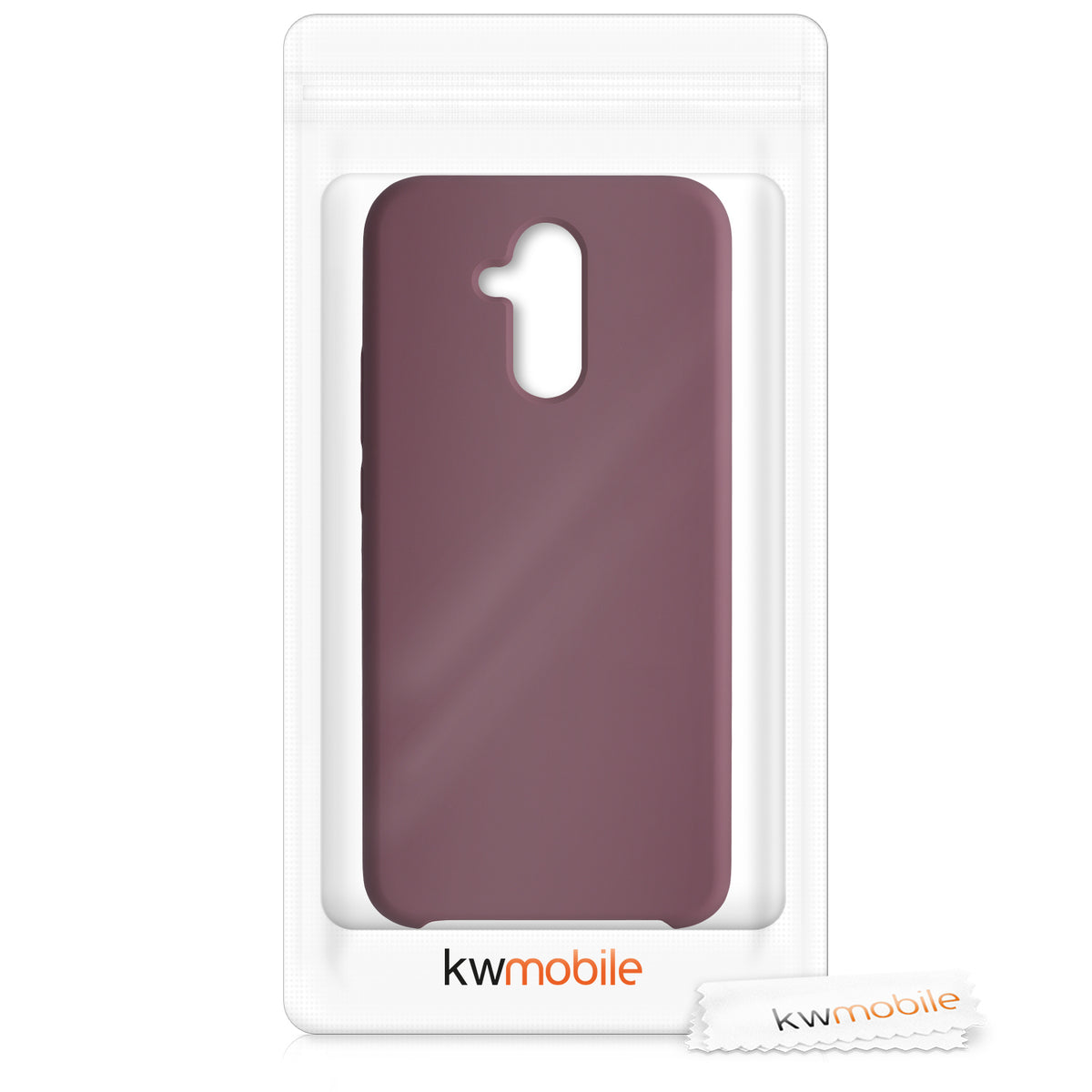 kwmobile Phone Case for Huawei Mate 20 Lite Cover - Silicone Case - Wireless Charging - Protective Cover