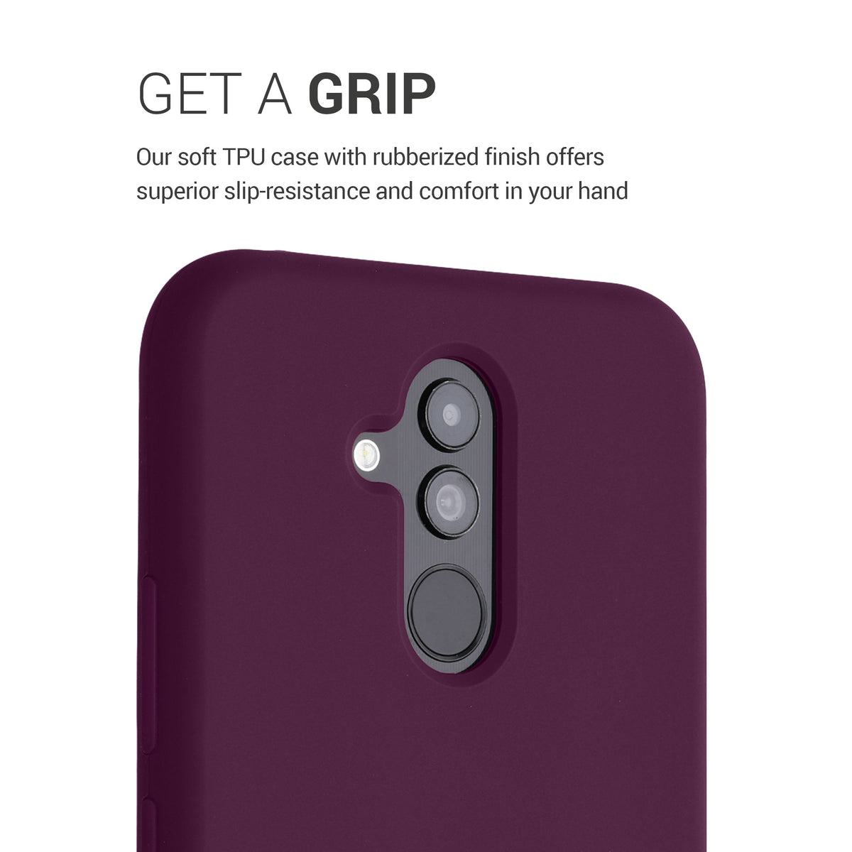 kwmobile Phone Case for Huawei Mate 20 Lite Cover - Silicone Case - Wireless Charging - Protective Cover