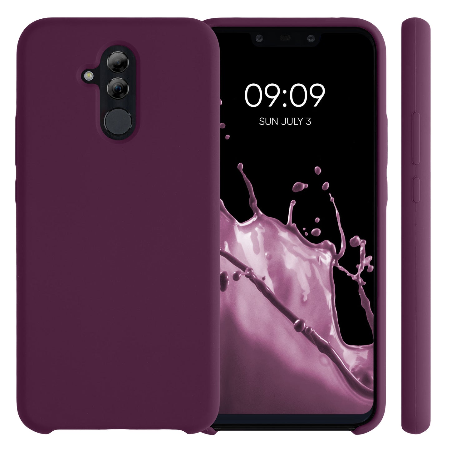 kwmobile Phone Case for Huawei Mate 20 Lite Cover - Silicone Case - Wireless Charging - Protective Cover